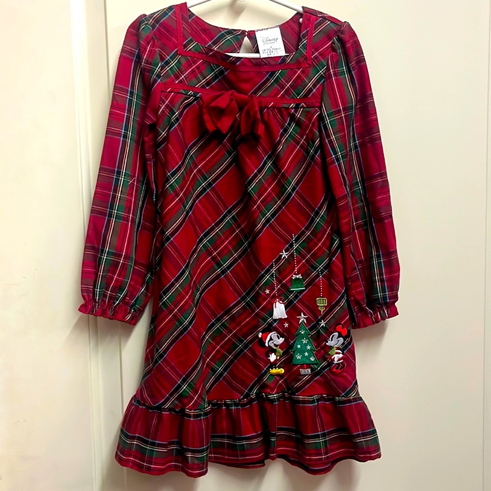 VINTAGE Disney Mickey and Minnie holiday dress!